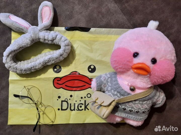 Игрушка Уточка Lalafanfan 30см