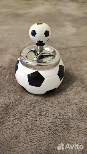 Пепельница Мяч керамическая крутящаяся