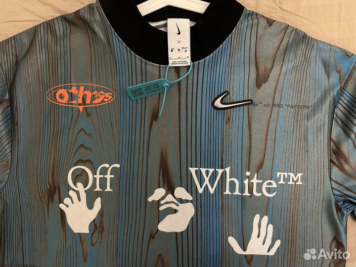 Лонгслив Off-White x Nike Jersey (оригинал)