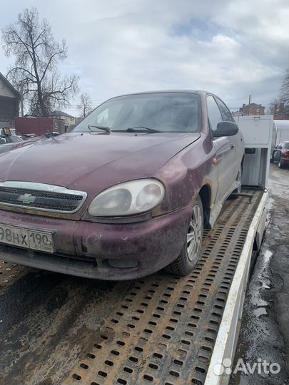 Chevrolet lanos в разбор