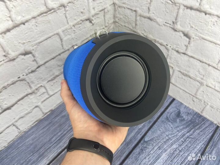 Блютуз колонка BoomsBass Синяя