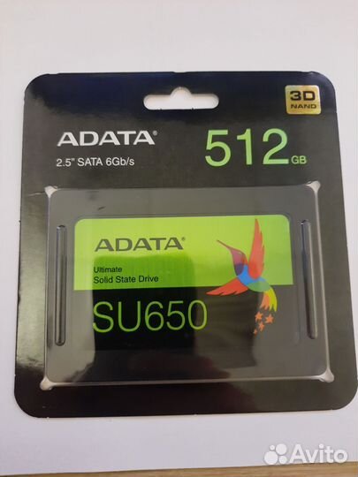 Ssd adata su 650 512 gb