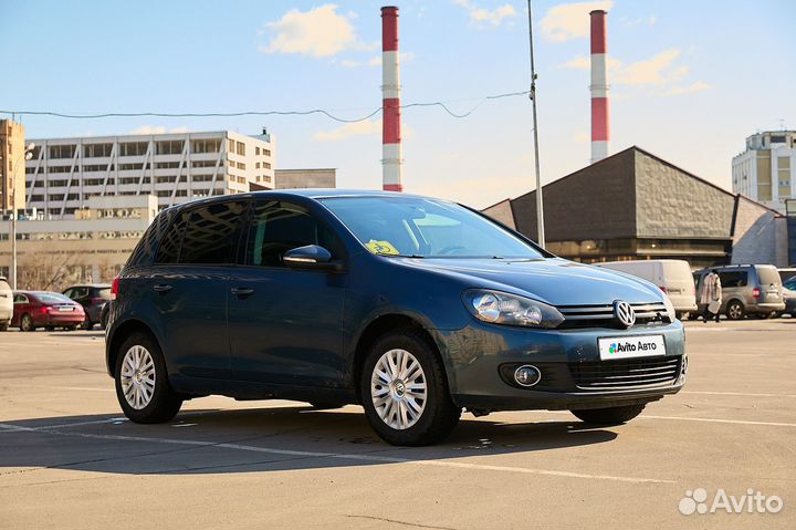Volkswagen Golf 1.6 AMT, 2010, 208 000 км