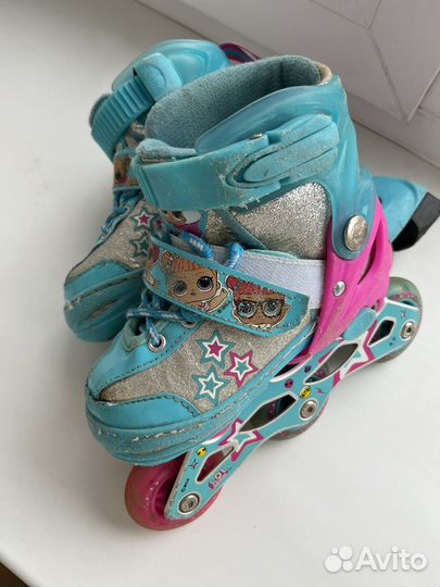 Ролики детские раздвижные 26-29