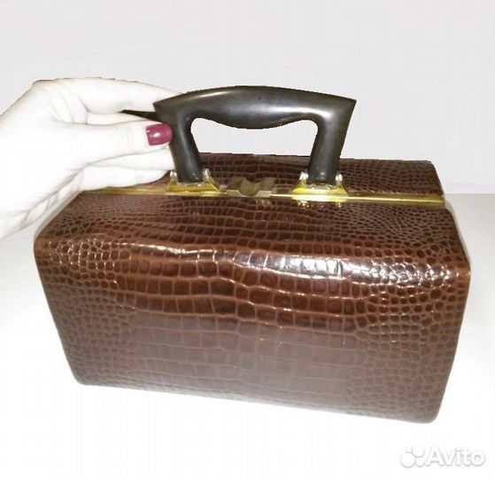 Раритетная сумка-саквояж