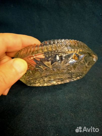 Пепельница хрусталь СССР