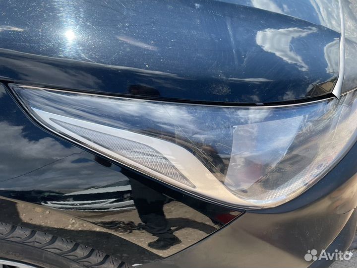 Правая фара на Hyundai solaris 2