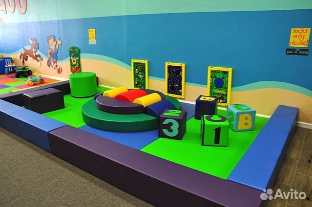 Мягкие бортики для детских игровых зон