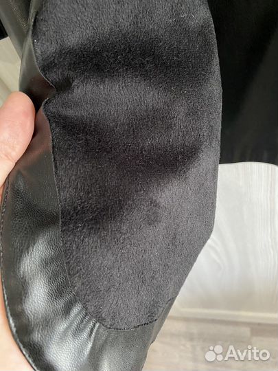 Кожаное платье zara xs