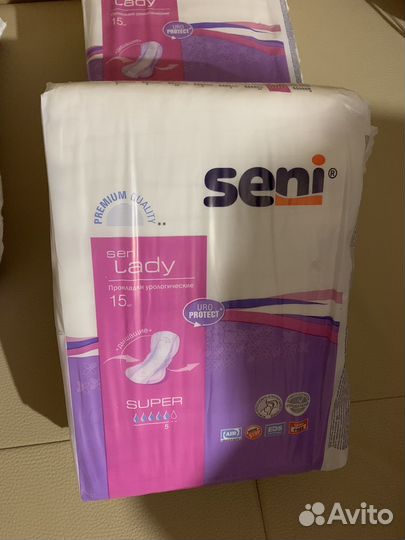 Прокладки Seni lady super