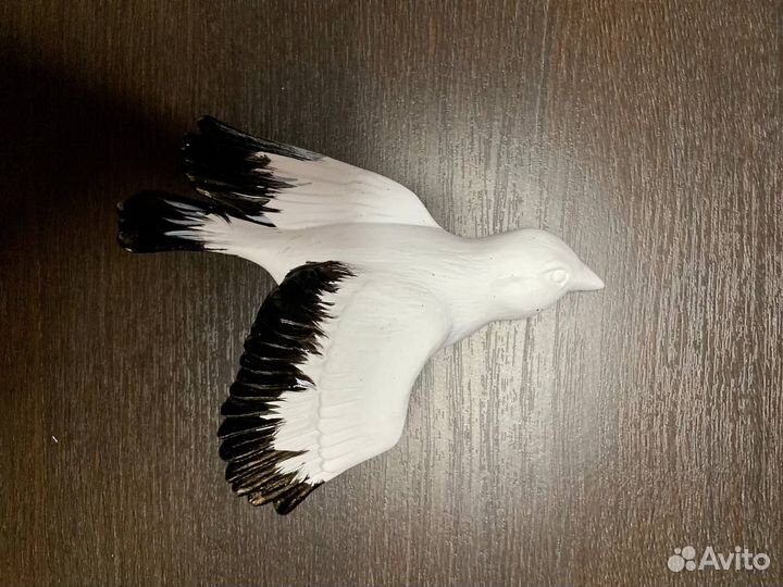 Барельеф из гипса Карта Мира Белая