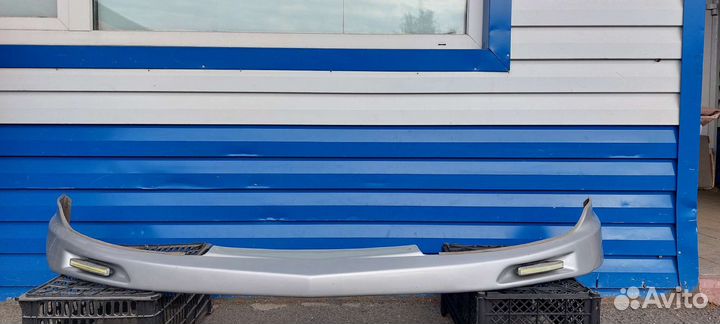 Губа на бампер Honda fit