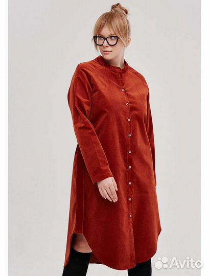 Платье рубашка lessismore