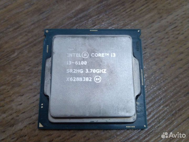 Процессор intel core i3 6100