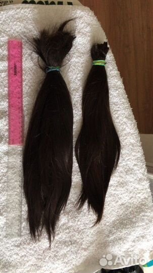 Волосы для наращивания натуральные бу