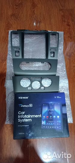 Рамка teyes для Nissan tiida левый руль (мексика)