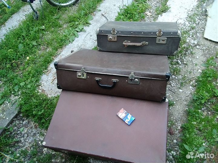 Чемодан ретро антиквариат