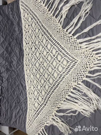 Шаль ажурная