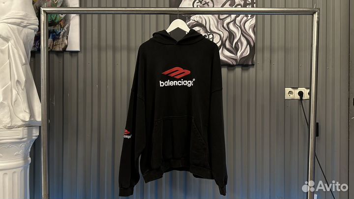 Худи balenciaga