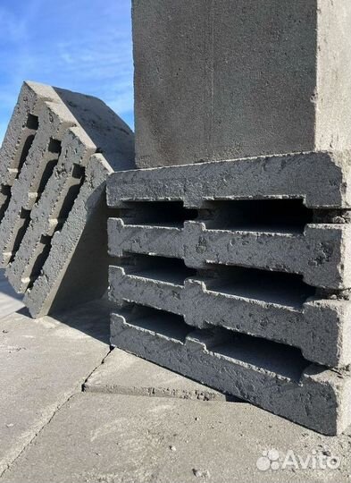 Блоки керамзитобетонные 190х290х390