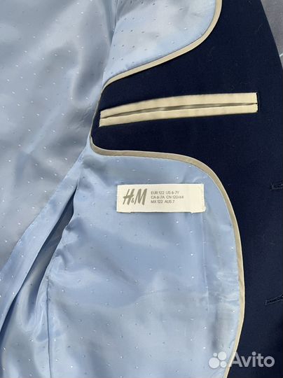 Школьная форма для мальчика 120-128 синяя