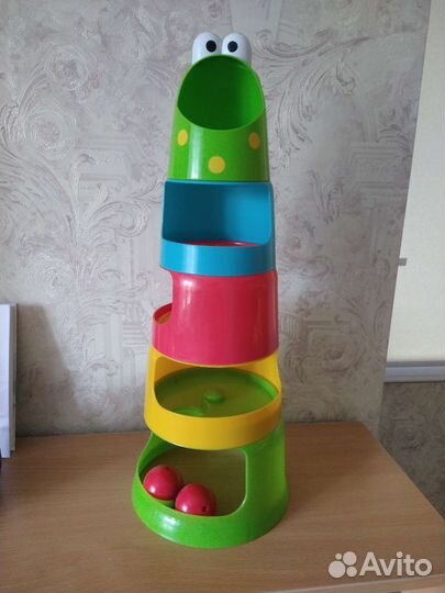 Пирамидка лягушка ELC