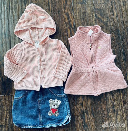 Кофта для девочки Carters 12-24 мес