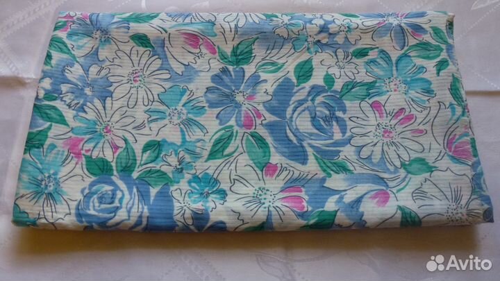 Отрезы тканей х/б, винтаж