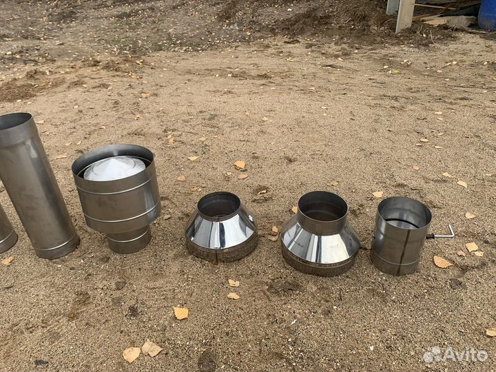 Трубы для дымохода 150 нержавейка (комплект)