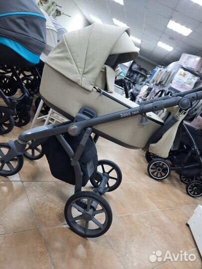 Roan Коляска 2 в1 Bass Next Nougat/grey