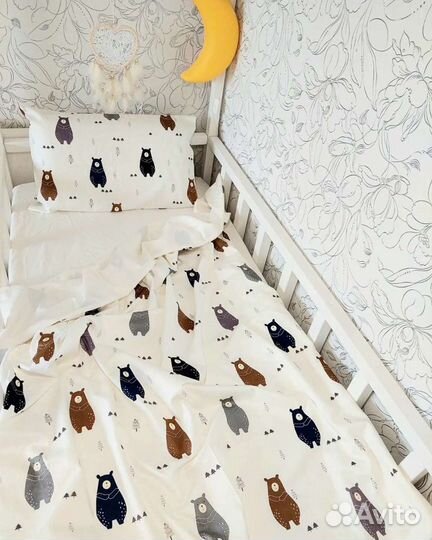 Детское постельное белье из сатина