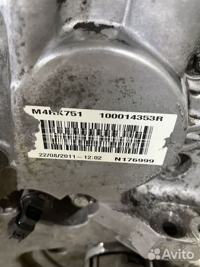 Двигатель M4RK751 Рено Флюенс