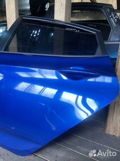 Дверь задняя левая Hyundai Solaris 1 10-17г