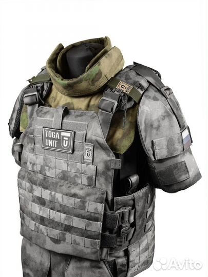 Защита шеи Заслон с мягкой броней Бр1