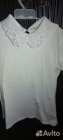 Рубашка школьная для девочки 10-12 лет