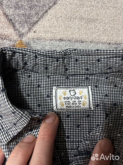 Костюм (полукомбинезон+рубашка) 80 размер