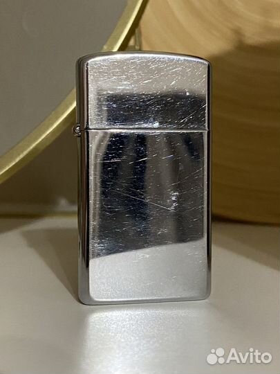 Зажигалка zippo slim 1993 IX high polish chrome