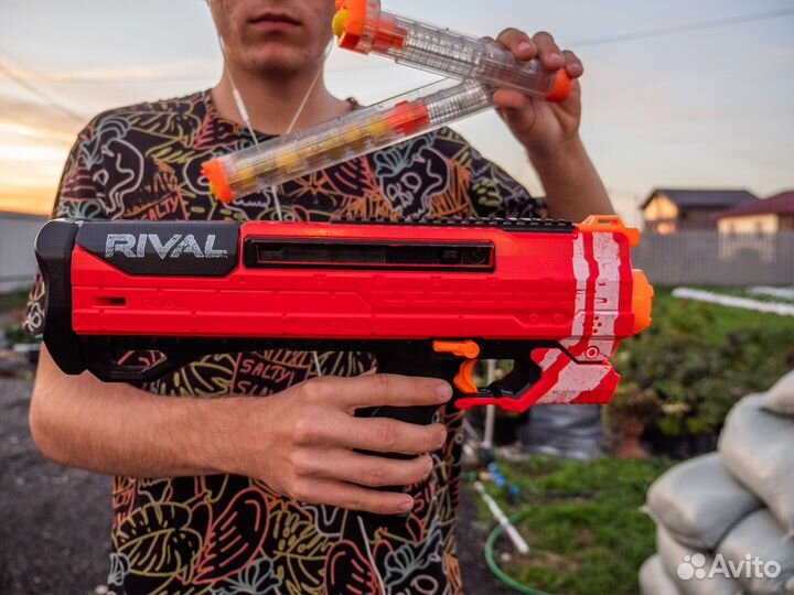 Бластер нёрф райвал гелиус