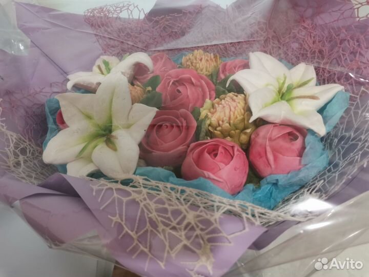 Букет из зефира
