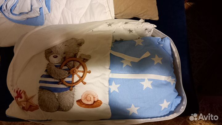 Бортики в кроватку новые