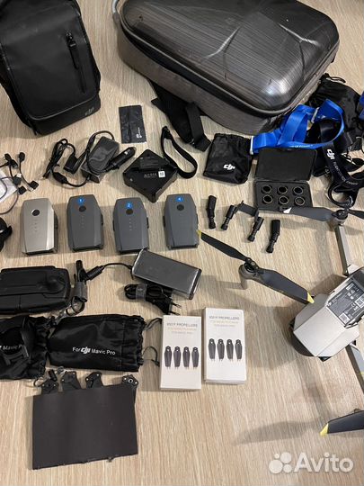 Dji mavic pro platinum жир комплект