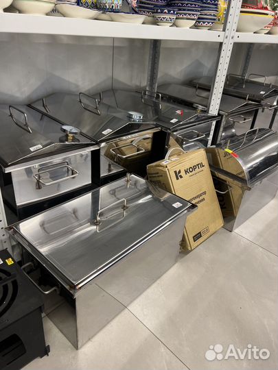 Коптильня горячего копчения