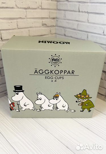 Пашотница набор из 4-х штук Moomin