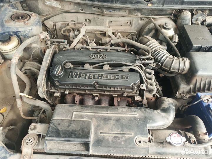 Двигатель S6D KIA spectra 101л.с