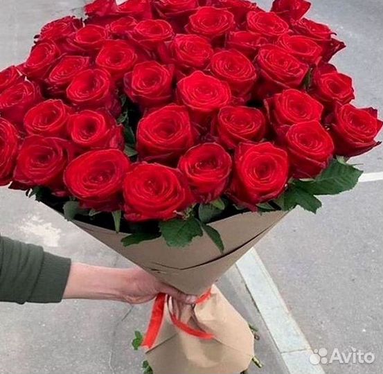 Высокие розы Букеты с доставкой