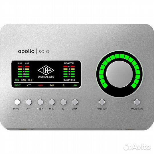 Universal Audio Apollo Solo Heritage Thunderbolt 3