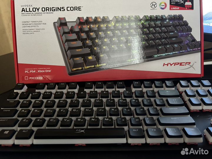 Игровая клавиатура hyperx alloy origins core