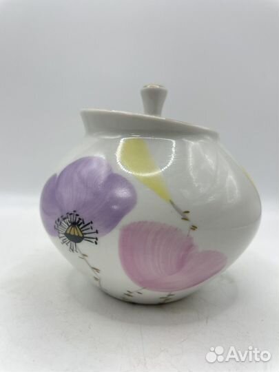 Фарфоровый чайный сервиз маки лфз (сзр)