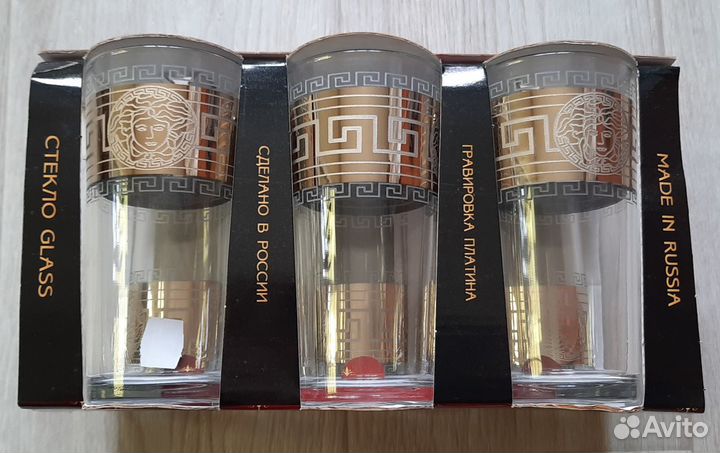 Набор стаканов Гусь Хрустальный