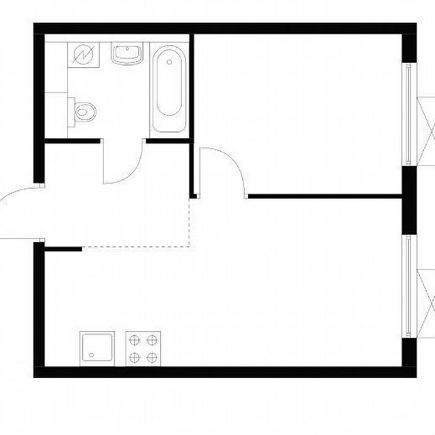 1-к. квартира, 33,7 м², 14/16 эт.